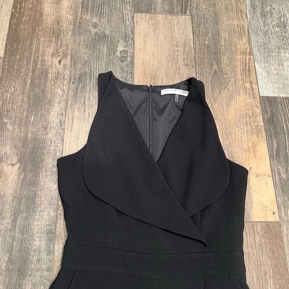 Trina Turk Clear Lake Jumpsuit Romper Sleeveless Flared Black $298 Sz 2 - Picture 5 of 12